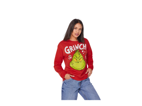 Felpa da donna “Grinch”