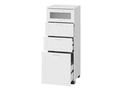 Mobiletto da bagno con 4 cassetti