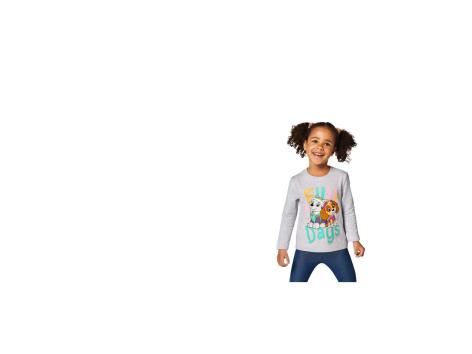 Maglia a maniche lunghe da bambina “Gabby’s Dollhouse, Paw Patrol”