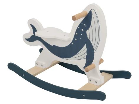 Bicicletta senza pedali o dondolo in legno