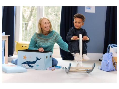 Bicicletta senza pedali o dondolo in legno