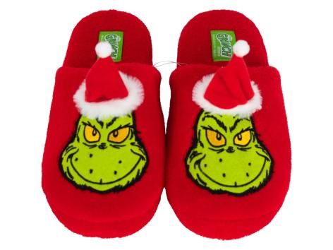 Pantofole da uomo e donna ‘‘Grinch’’