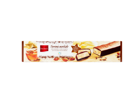 Torrone morbido ricoperto di cioccolato