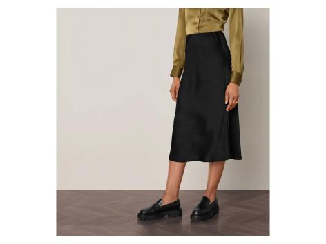 Gonna in raso da donna