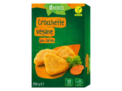 Crocchette vegane con carote