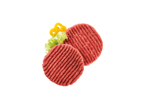 Hamburger di bovino adulto