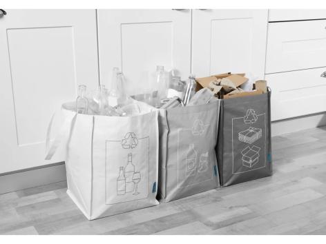 Borsa per raccolta differenziata, 3 pezzi