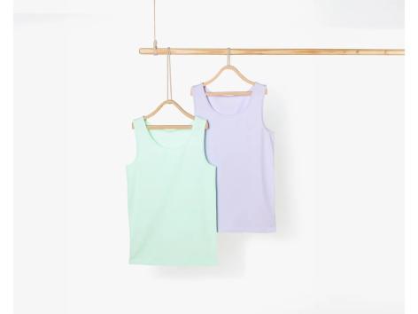 Canotta da bambina, 2 pezzi