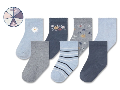 Calze da bambina, 7 paia