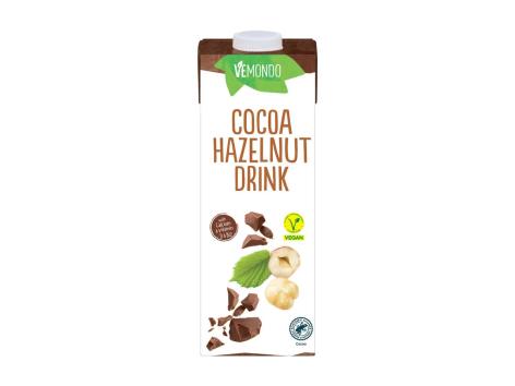 Bevanda a base di nocciola e cacao