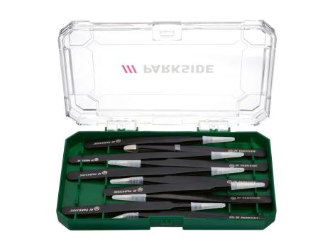 Utensili per meccanica di precisione o set pinzette antistatiche