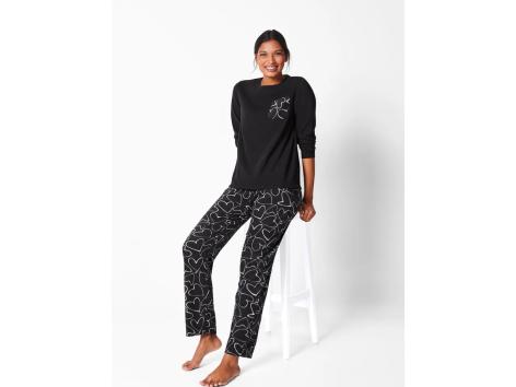 Pigiama da donna in pile