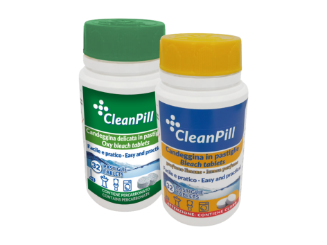 Candeggina o candeggina delicata in pastiglie