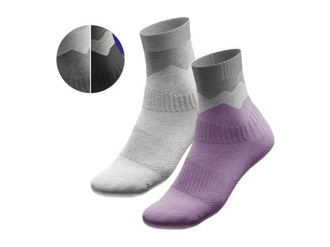 Calze da trekking da donna, 2 paia