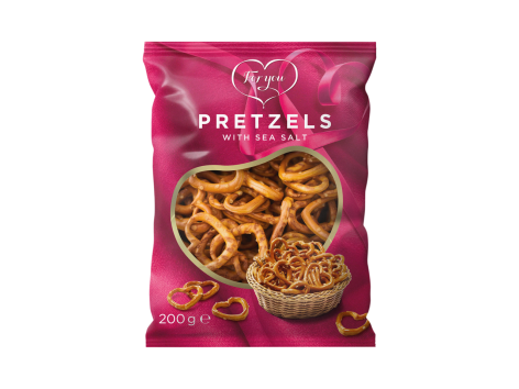 Brezel a forma di cuore