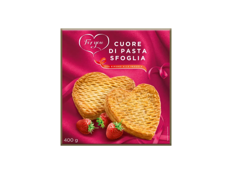 Cuore di pasta sfoglia
