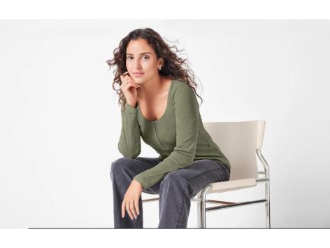 Maglia a maniche lunghe da donna