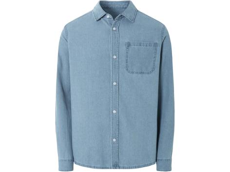 Camicia in jeans da uomo