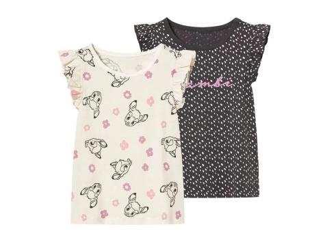 T-shirt da bambina, 2 pezzi “Disney”