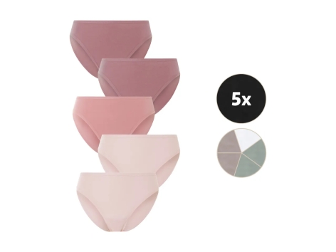 Slip da donna, 5 pezzi