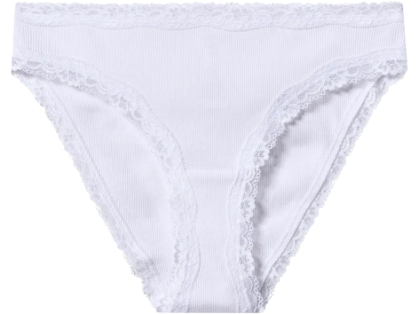 Slip da donna con pizzo, 5 pezzi