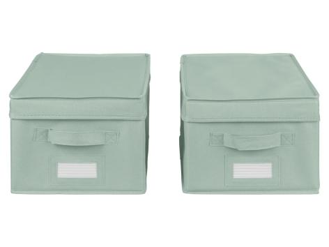 LIVARNO home Box portaoggetti, 1 o 2 pezzi o organizer per cassetti, 2 pezzi