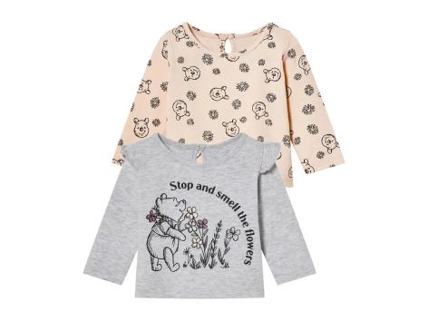 Maglia da neonata "Minnie Mouse, Bambi o Winnie the Pooh", 2 pezzi