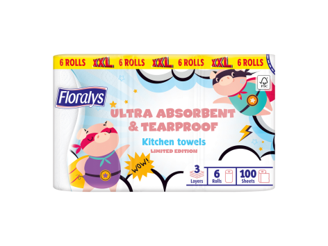 FLORALYS Carta da cucina XXL