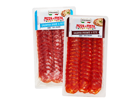 ITALIAMO - PIZZA IN FESTA Salsiccia dolce o piccante