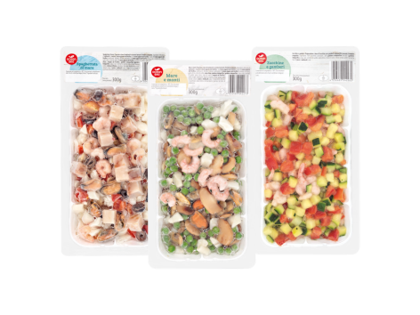 OCEAN SEA Spaghettata di mare, mare e monti o zucchine e gamberi