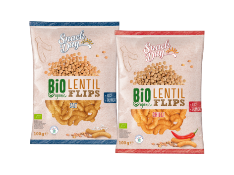 SNACK DAY Stick di lenticchie bio