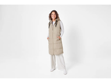 esmara® Gilet lungo imbottito da donna