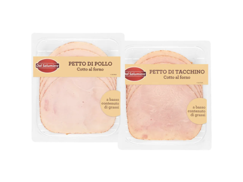 DAL SALUMIERE Petto di tacchino o petto di pollo
