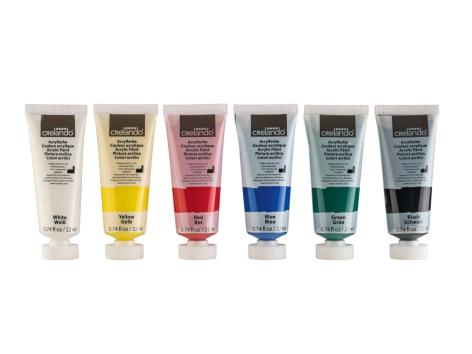 crelando® Colori acrilici, 6 pezzi