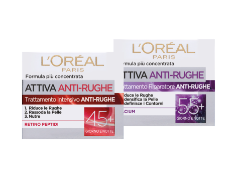 L’ORÉAL PARIS Tripla attiva crema anti-rughe