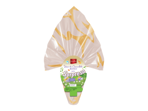 FAVORINA Uovo di cioccolato bianco