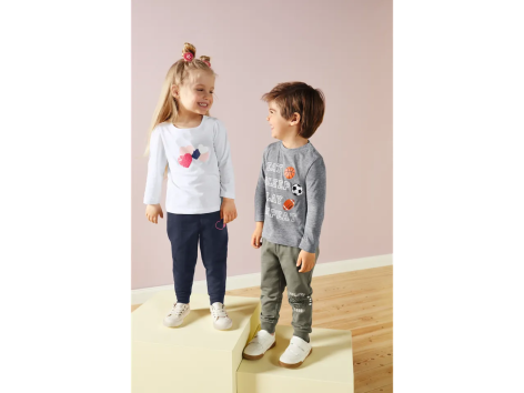 lupilu® Maglia a maniche lunghe da bambina