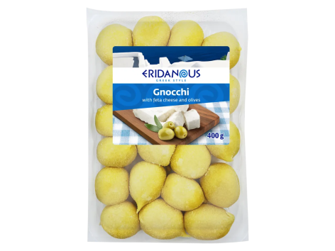 ERIDANOUS Gnocchi ripieni di feta e olive