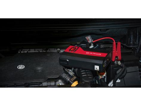 ULTIMATE SPEED® Powerbank con compressore e ausilio per avviamento auto