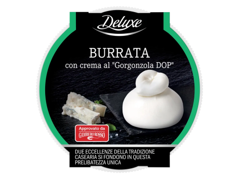 DELUXE Burrata con crema al "Gorgonzola DOP"