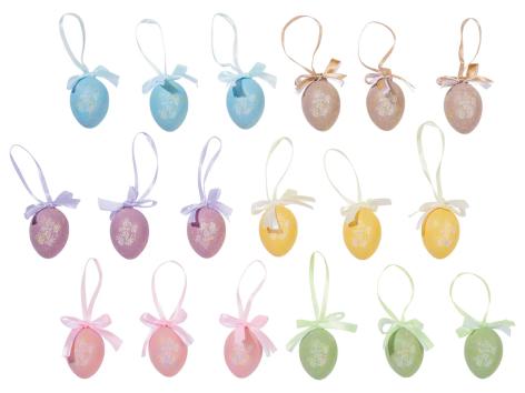 LIVARNO home Uova decorative pasquali, 12 o 18 pezzi