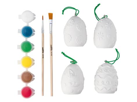 crelando® Decorazioni pasquali da dipingere, 12 pezzi