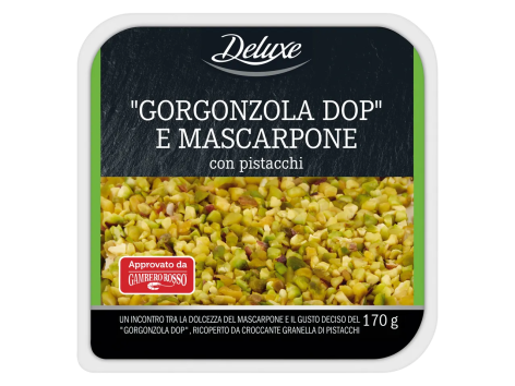 DELUXE Gorgonzola DOP e mascarpone con pistacchi