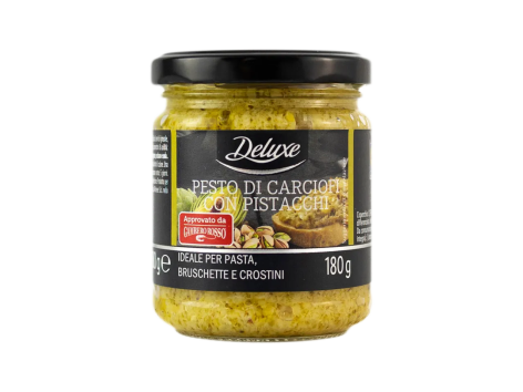 DELUXE Pesto di carciofi con pistacchi