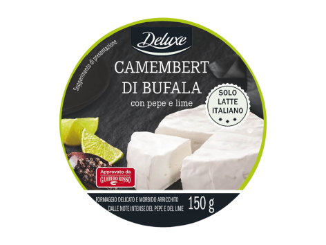 Camembert di bufala con pepe e lime