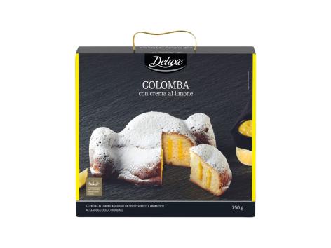 Colomba con crema al limone