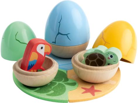 Ovetti giocattolo in legno