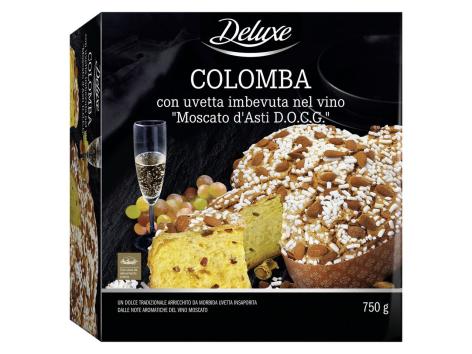 Colomba con uvetta al vino “Moscato d’Asti DOCG”