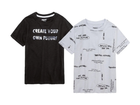 T-shirt da bambino, 2 pezzi