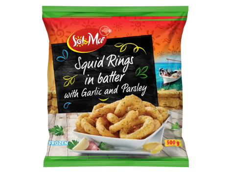 Anelli di totano con aglio